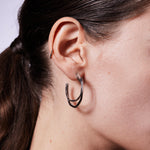 18k White Gold Plated