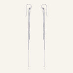 18k White Gold Plated