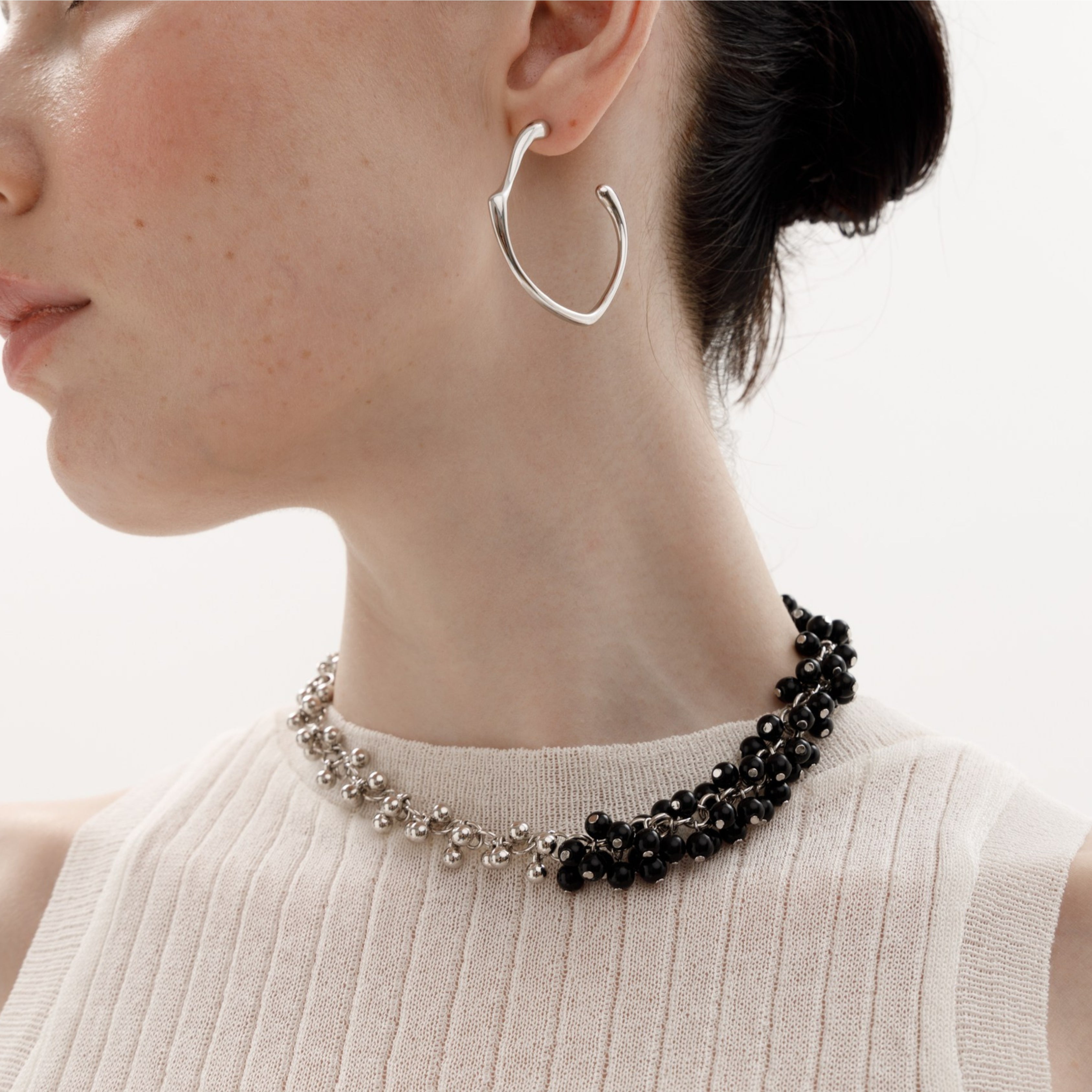 18k White Gold plated