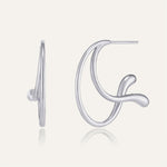 18k White Gold Plated