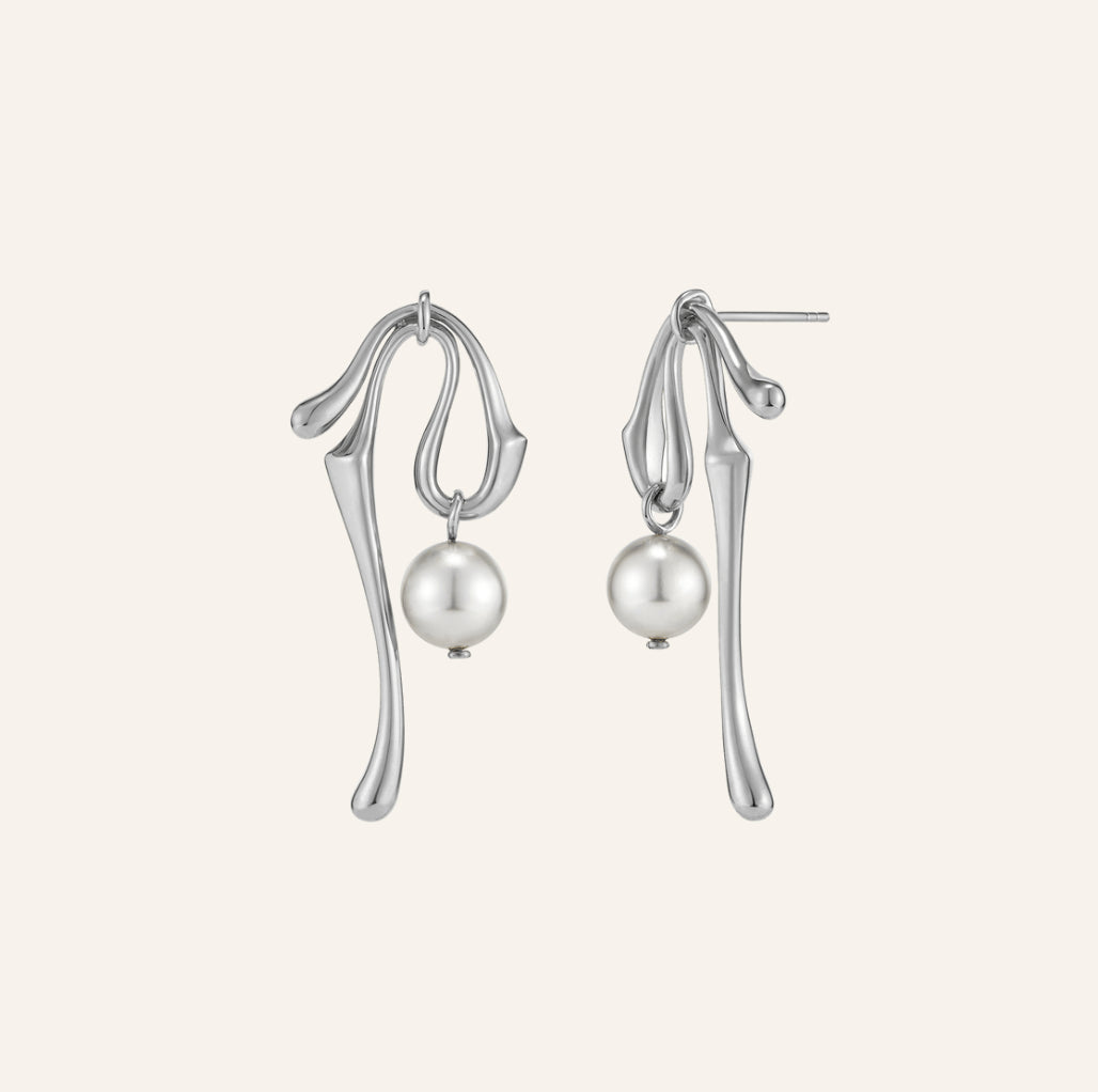 18k White Gold Plated