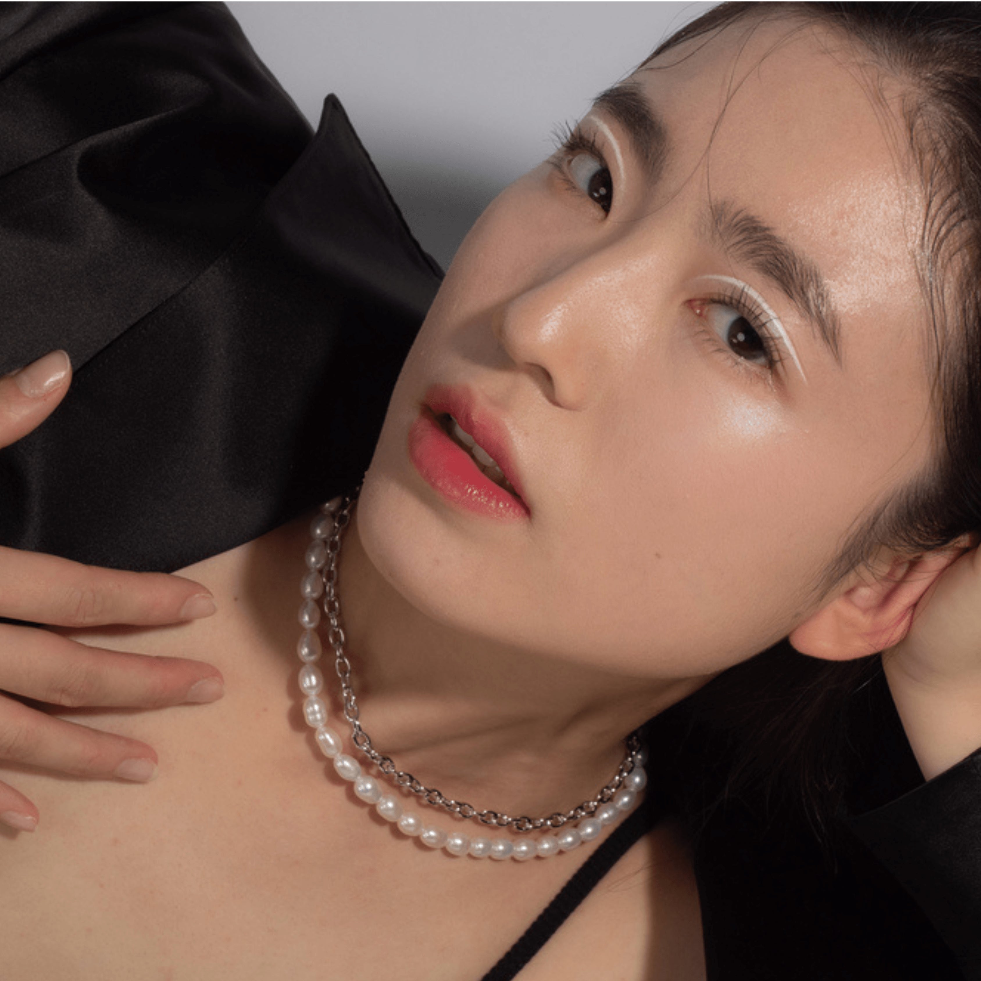 18k White Gold Plated