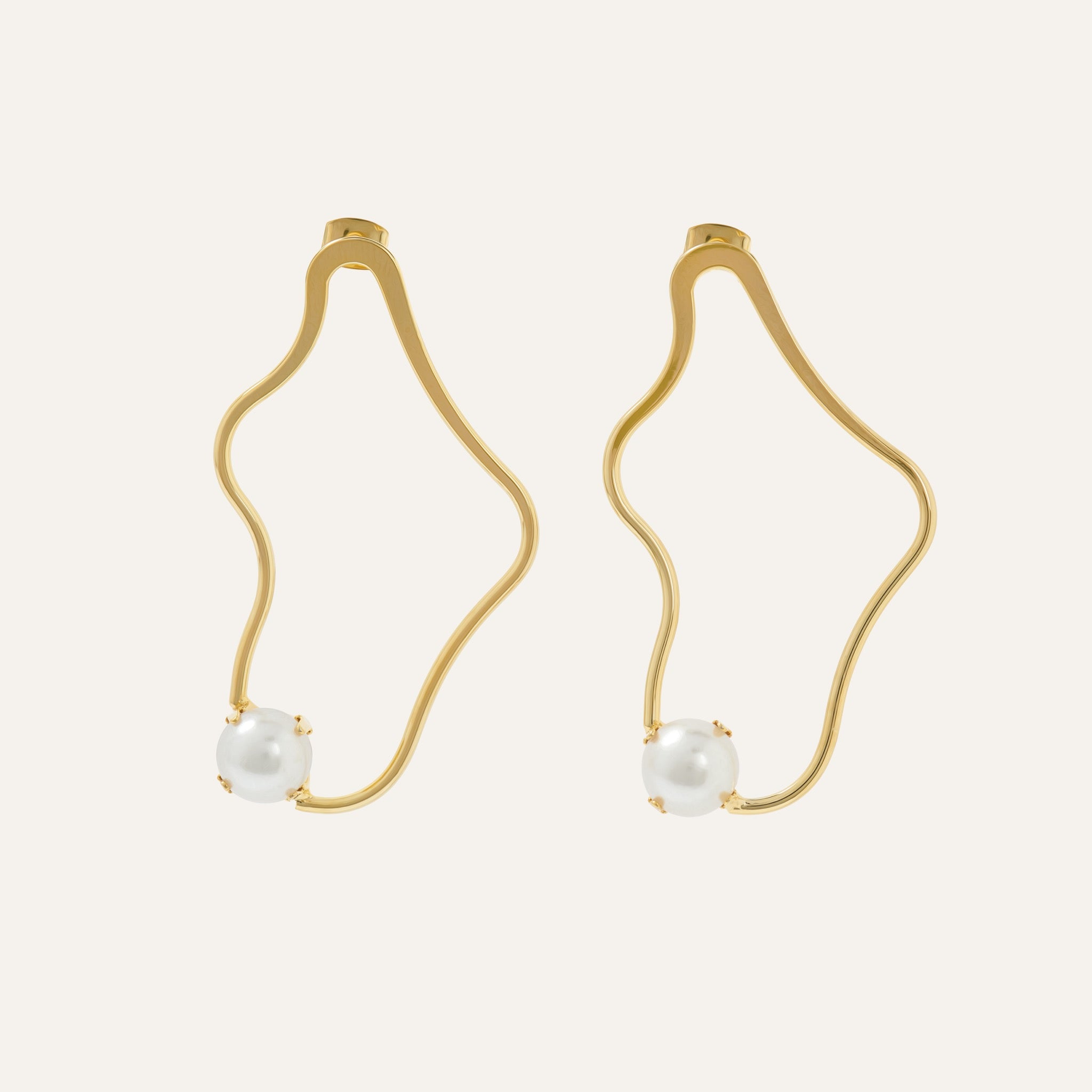 Gold Flexion Earring