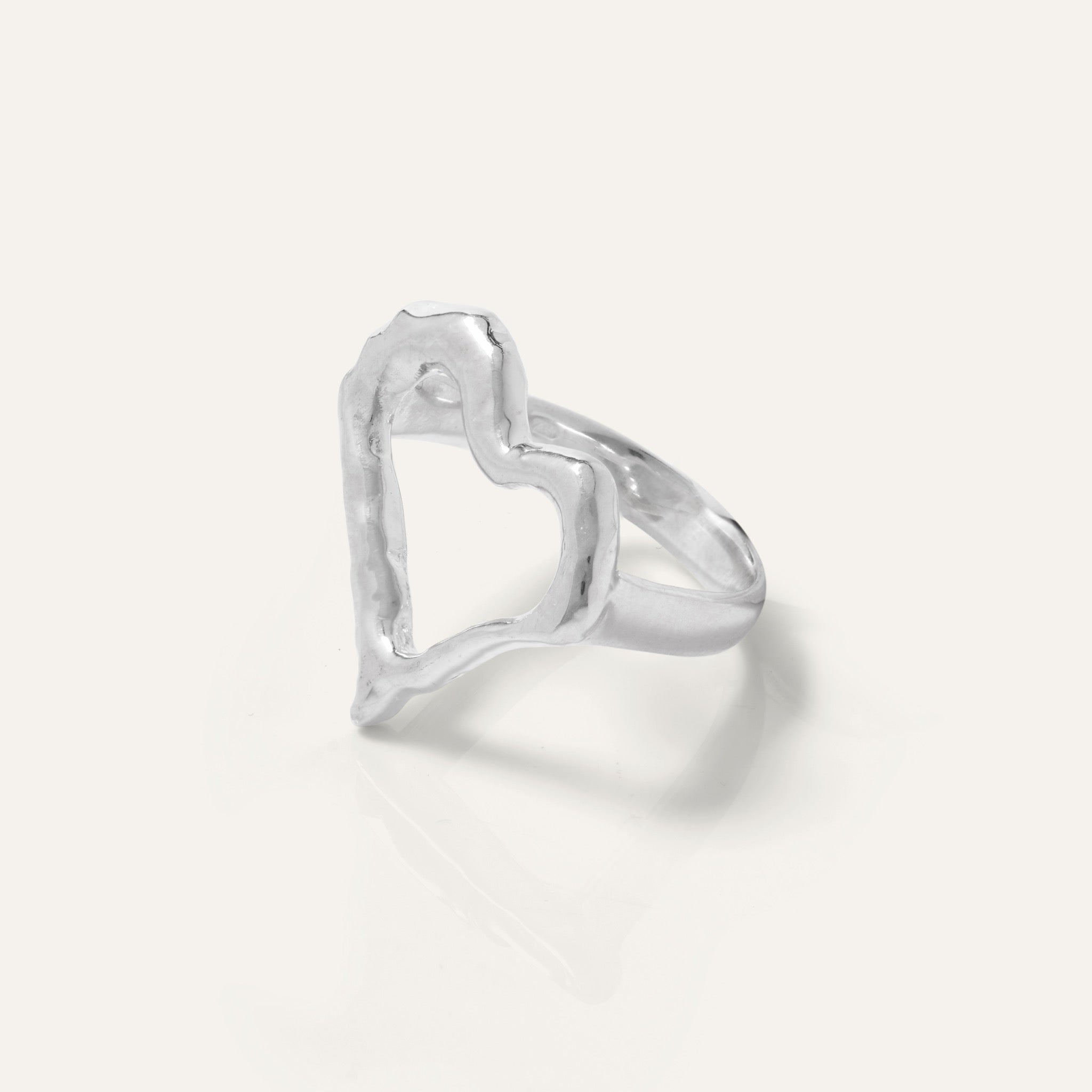 Heart Shine Necklace With Drop Pearl Pendant