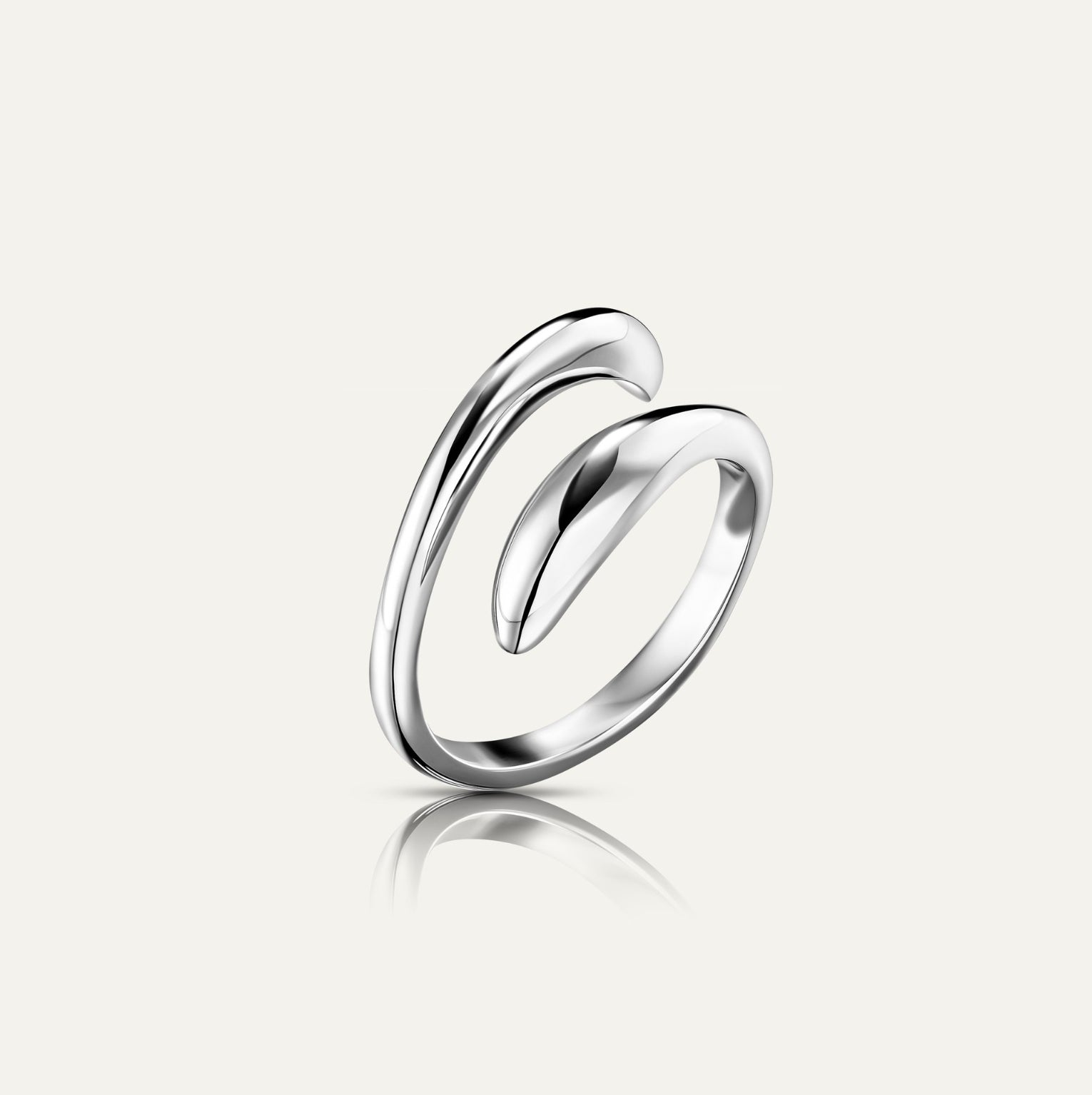Wrap Around ARN 1 Ring Sterling Silver TAMI TAMI Jewellery