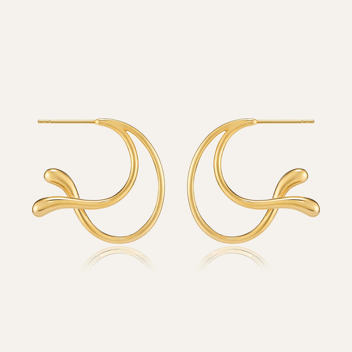 Heradi Earrings HA001E 18k Gold Plated