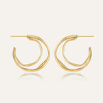 Heradi Earrings  HA006E (Medium) 18k Gold Plated