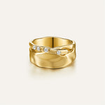 Heradi Ring HA083R 18K Gold Plated